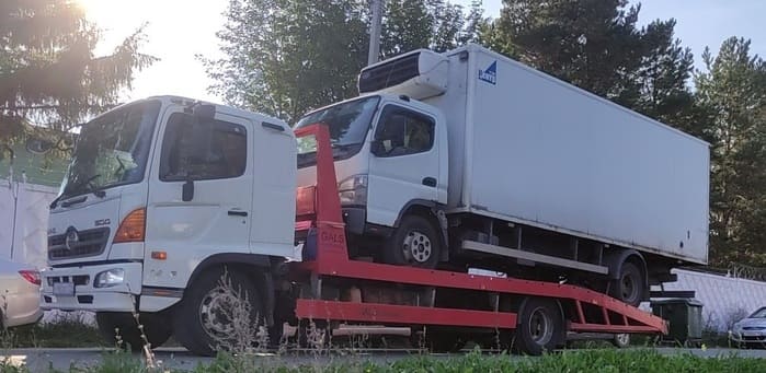 Эвакуация грузовых автомобилей
