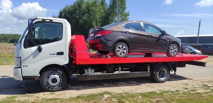 Эвакуация легковых автомобилей